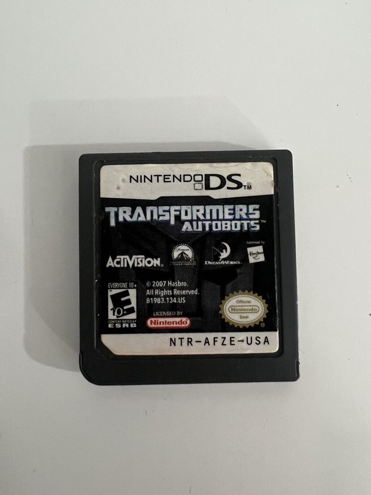 Transformers Autobots Nintendo DS