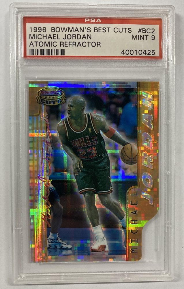 その他 PSA9 Bowman's Best Ref Michael Jordan Michael Jordan 1996-97 Bowman's Best Cuts Atomic Refractor