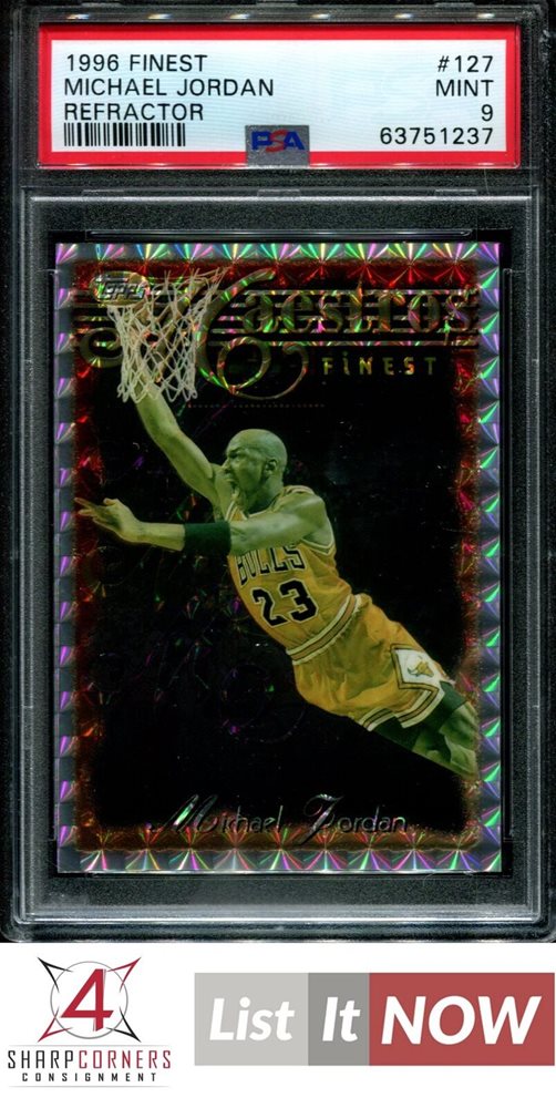 MICHAEL JORDAN 【PSA7.5】1996 TOPPS パラレルカード NBA 50th