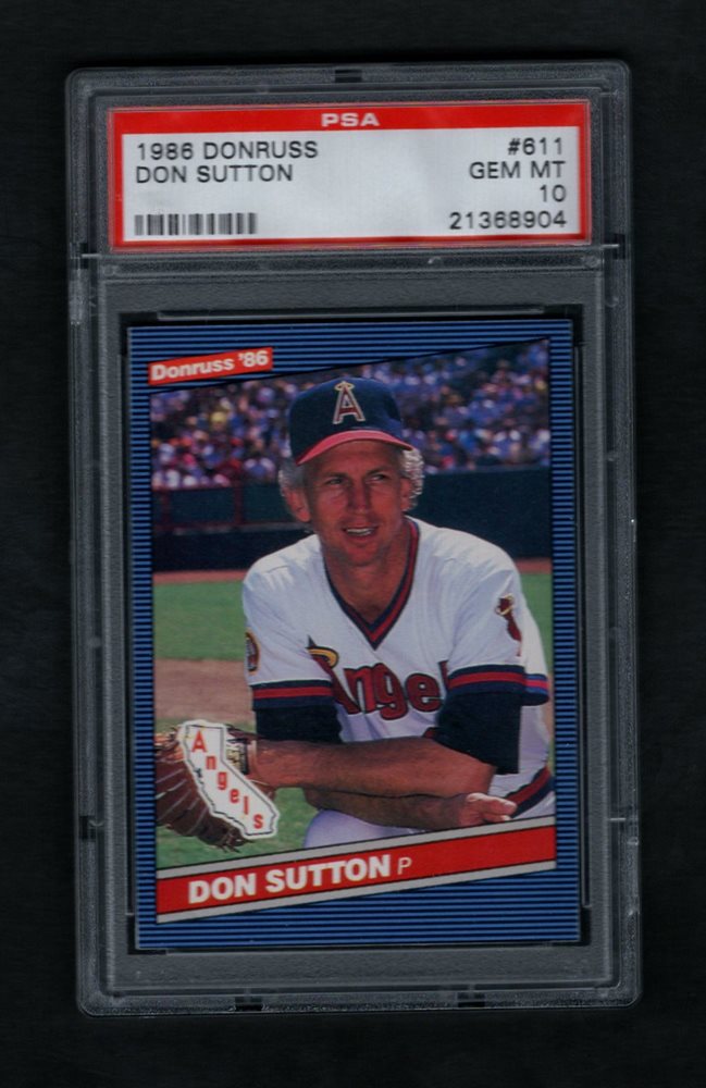 Auction Prices Realized Baseball Cards 1986 Donruss Don Sutton