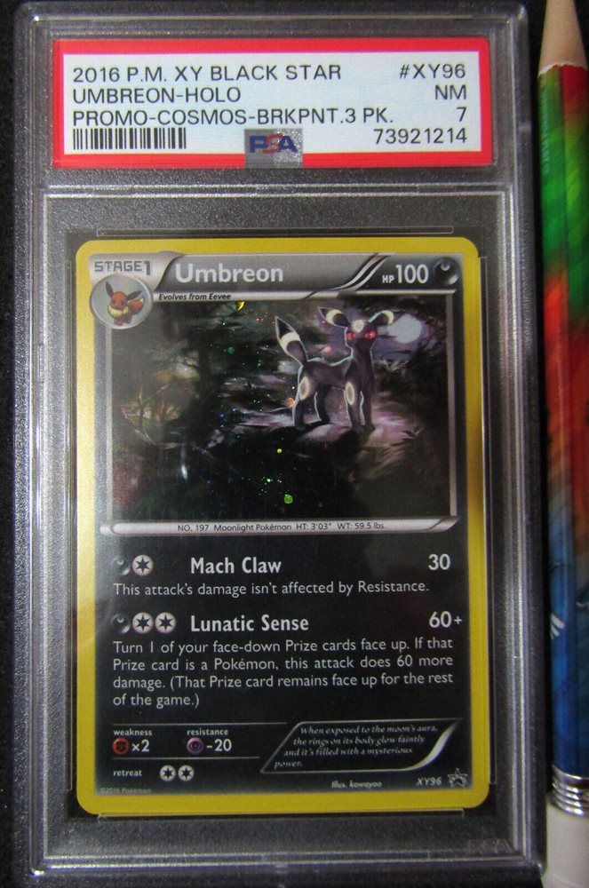 how much is the umbreon pokemon card worth Amazon.com: POKEMON, Sun and Moon, UMBREON GX 80/149 : Toys & Games main image 0