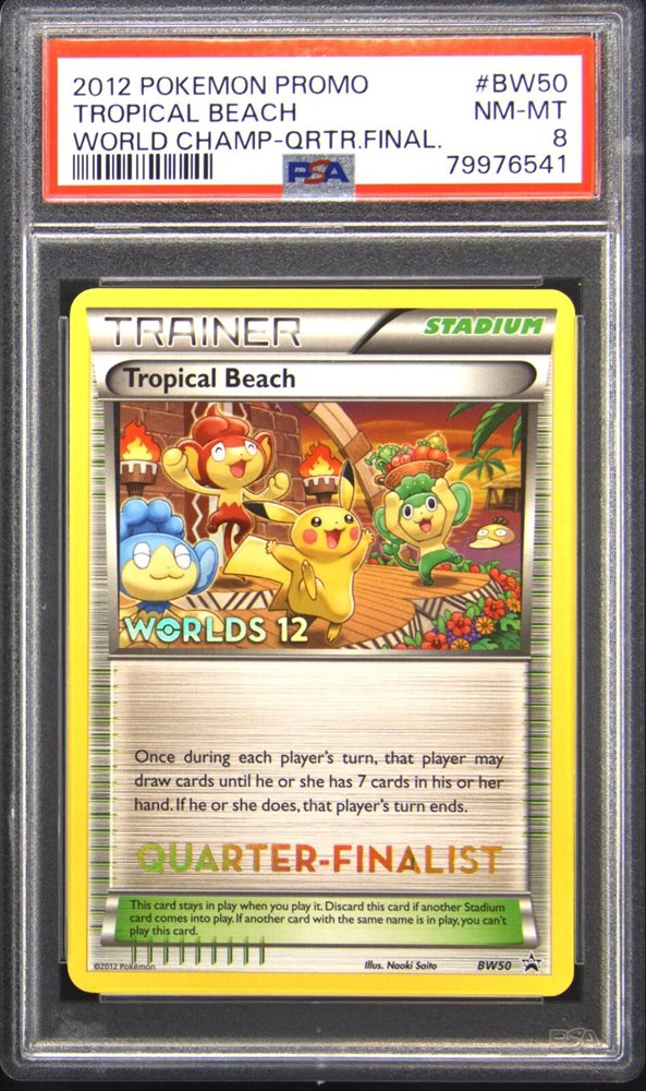 tropical beach pokemon card eBay Auction Item 204796885880 TCG Cards 2012 Pokemon World Championships  Promo