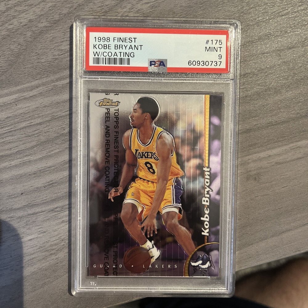 Auction Prices Realized Basketball Cards 1998 FINEST Kobe Bryant