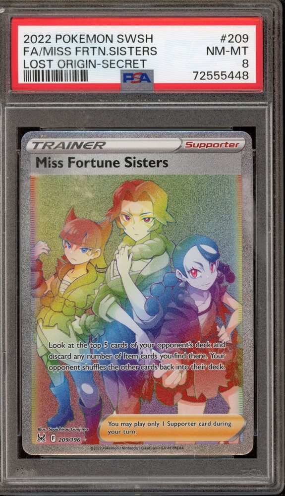 ポケモン　FA/Miss Frtn. Sisters #087 psa10 82 Auction Prices Realized Tcg Cards 2022 POKEMON SWORD