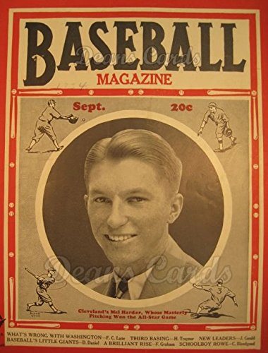 Baseball Magazine September 1934 Cleveland Indians (Bas