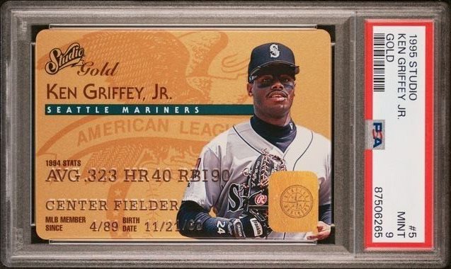 Ken Griffey ￼jr 2004 studio Griffey Jr 2004 Upper Deck Signature Portfolio 13/25
