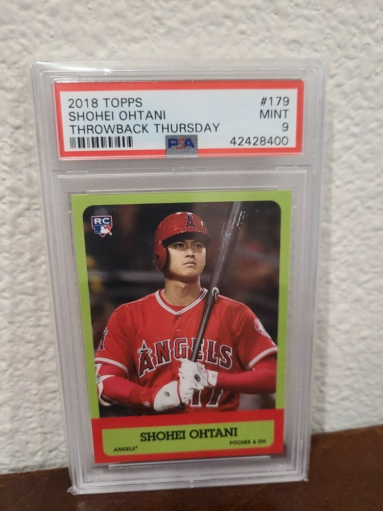 その他 2018 Shohei Ohtani eBay Auction Item 254911885456 Baseball Cards 2018 Topps Throwback