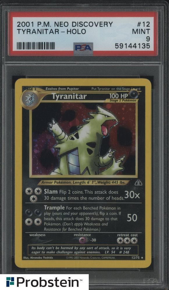 Auction Prices Realized Tcg Cards 2001 POKEMON NEO DISCOVERY