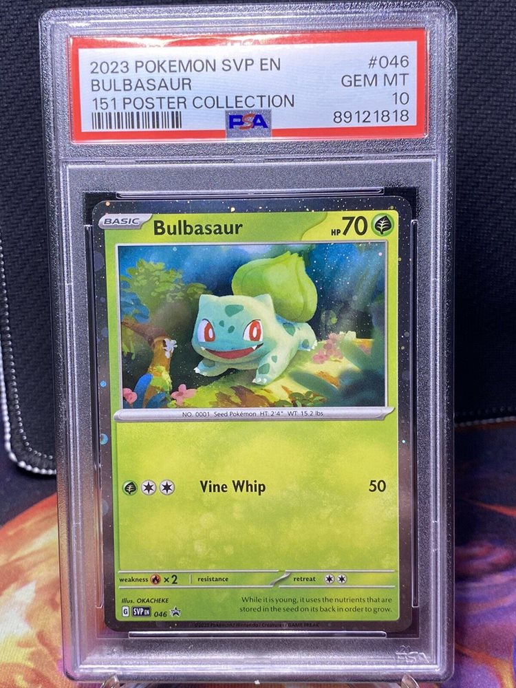 bulbasaur pokemon card holographic 2023 Pokemon SVP-EN main image 0