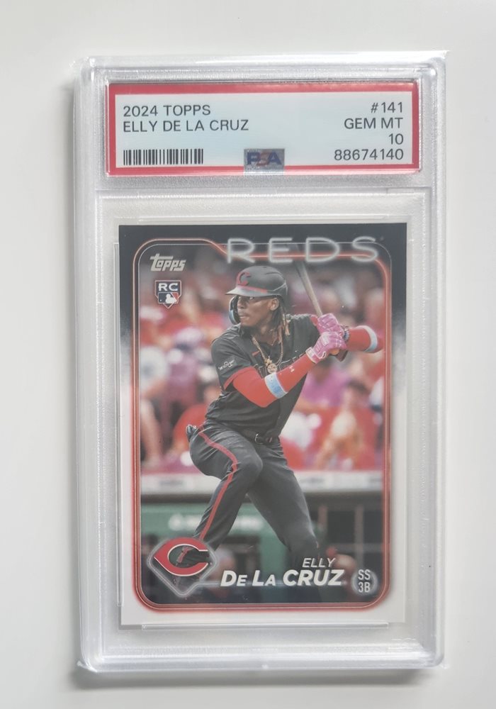 【貴重】_ＰSA9鑑定品_ELLY DE LA CRUZ_直筆オンカードサイン 貴重】_PSA9鑑定品_ELLY DE LA CRUZ_直筆オンカードサイン