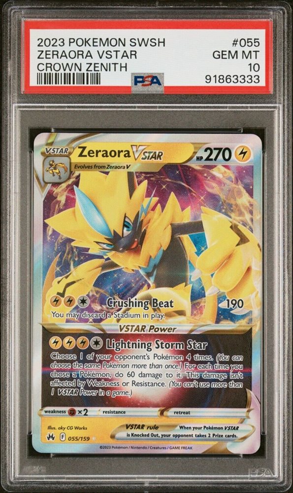Auction Prices Realized Tcg Cards 2023 POKEMON SWORD AND