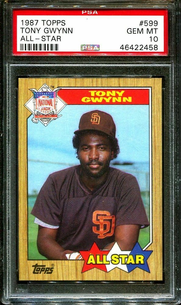 Auction Prices Realized Baseball Cards 1987 Topps Tony Gwynn AllStar