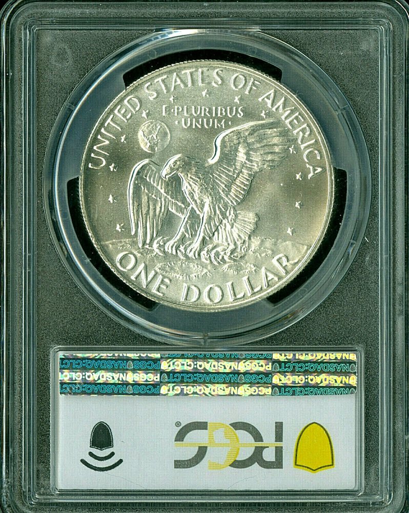 1973-S EISENHOWER SILVER DOLLAR PCGS MS-69 PQ MAC FINEST MAC