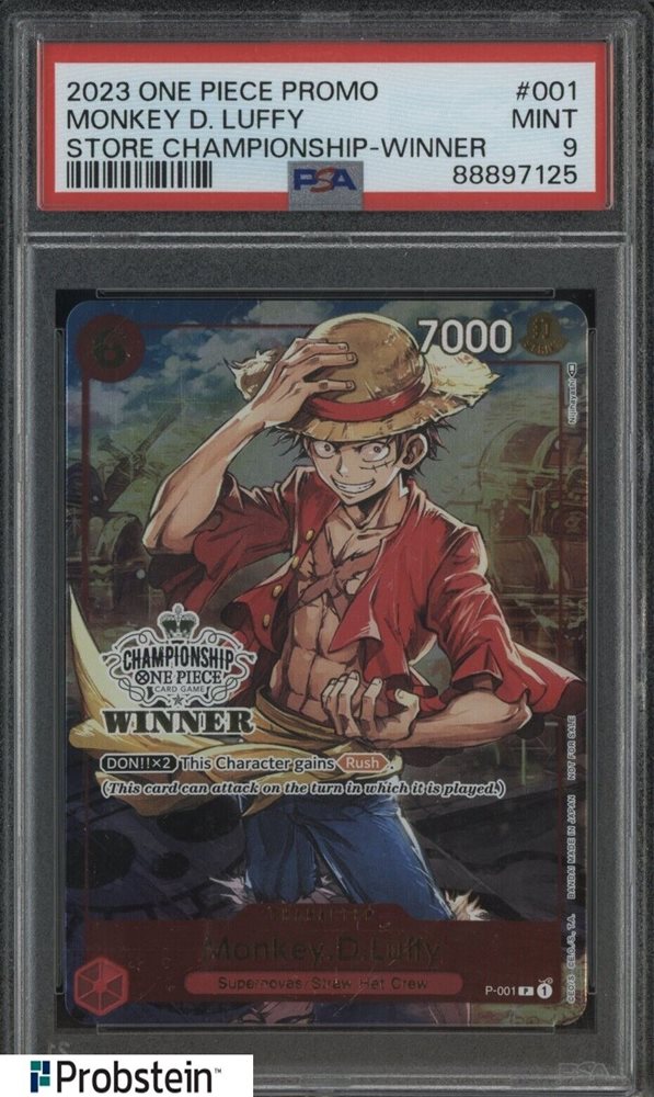 Auction Prices Realized Tcg Cards 2023 ONE PIECE PROMOS