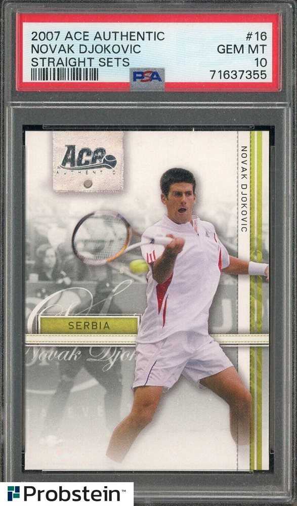 沸騰ブラドン 2007 RC DJOKOVIC レアPSA10‼️ルーキーカードNOVAK その他