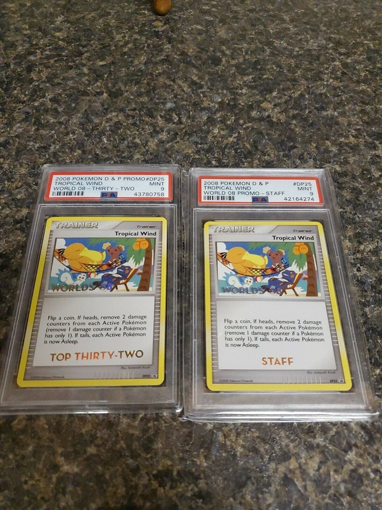 トロピカルウインド WORLDS 2008 プロモ - PSA NM-MT8 Auction Prices Realized Tcg Cards 2008 POKEMON DIAMOND