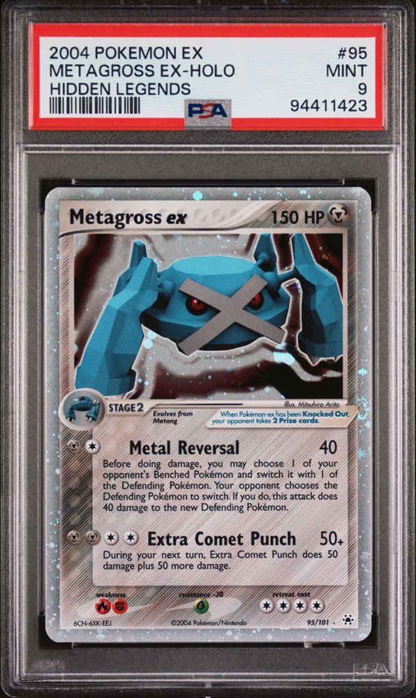 【 PSA10】メタグロスex 1ED 2004年 PSA10】メタグロスex 1ED 2004年 世界約72枚 - メルカリ