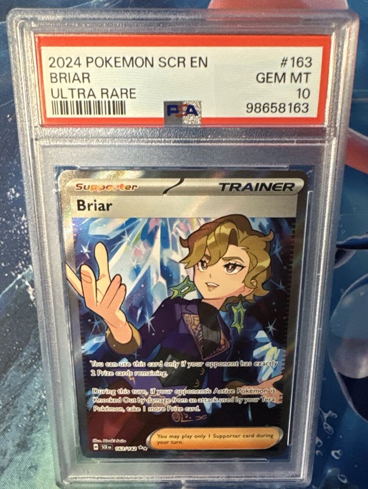 briar pokemon card full art Amazon.com: Pokemon - Briar 163/142 - Stellar Crown