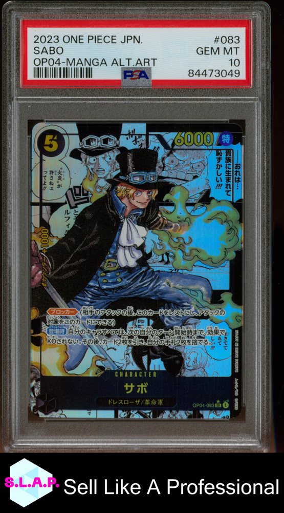 Auction Prices Realized Tcg Cards 2023 ONE PIECE JAPANESE