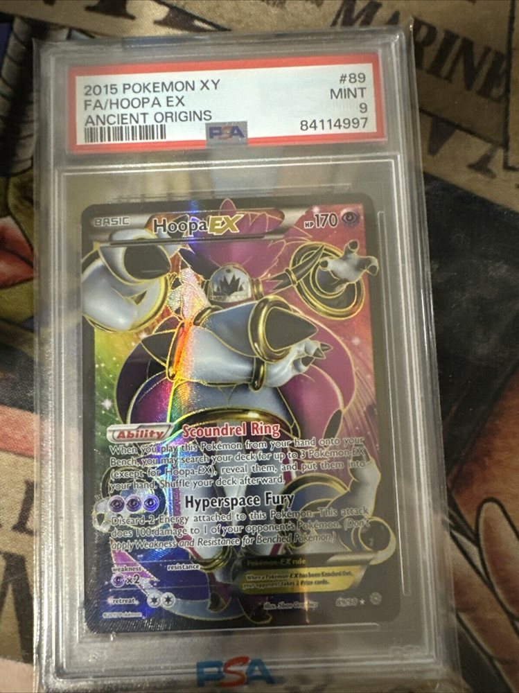 pokemon card liepard 2023 Pokemon Par En-Paradox Rift #226 Hoopa Ex Ultra Rare PSA 9