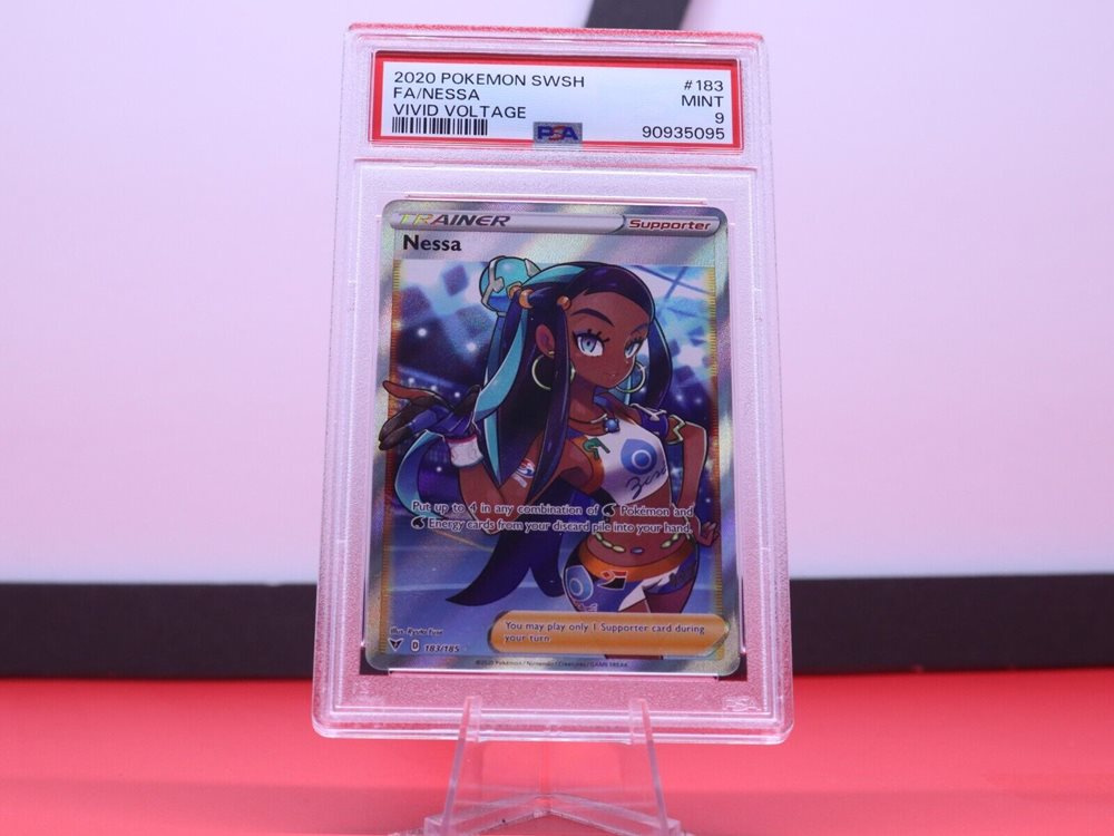 nessa pokemon card full art s4] 118/100HR Evolves from null Rules Put up to 4 in any combination of Water Pokmon and Water Energy cards from your discard pile into your hand Hi Guys, Today i pulled