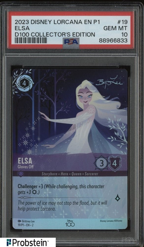 eBay Auction Item 364827340366 Tcg Cards 2023 Disney Lorcana En P1-Promo