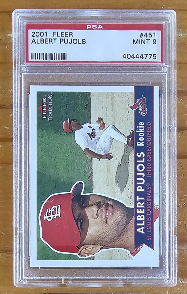Auction Prices Realized Baseball Cards 2001 FLEER Albert Pujols