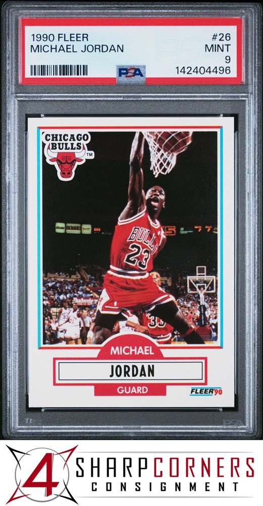 1990 Fleer Michael Jordan #26 Mint 9 back