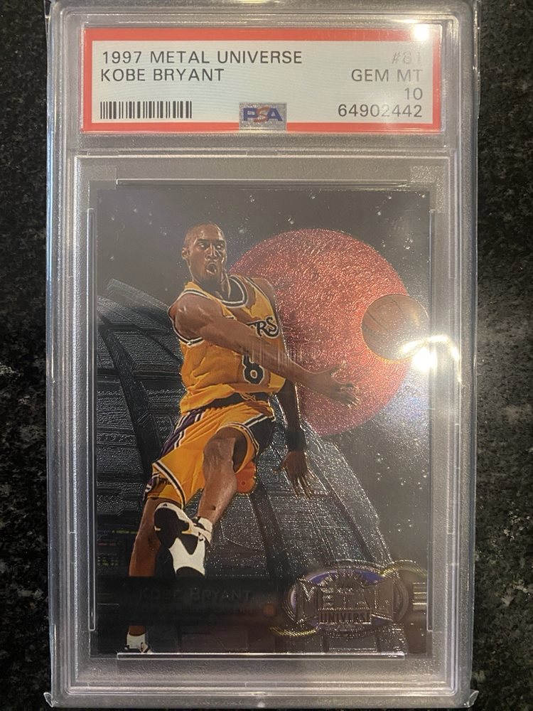 Auction Prices Realized Basketball Cards 1997 Metal Universe Kobe 