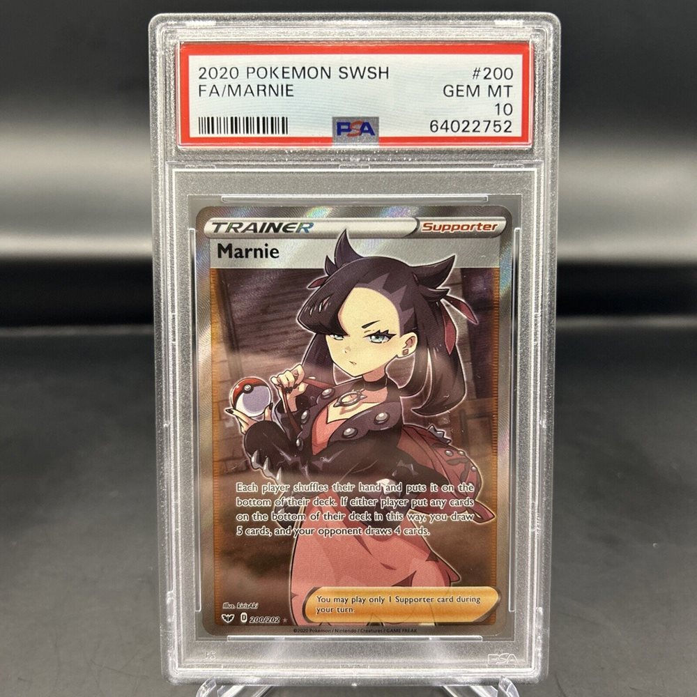 【psa10】2020 Pokémon SWSH FA/Marnie hr Auction Prices Realized Tcg Cards 2020 POKEMON SWORD