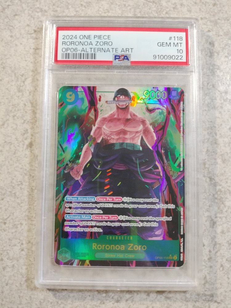 Auction Prices Realized Tcg Cards 2024 ONE PIECE OP06-WINGS
