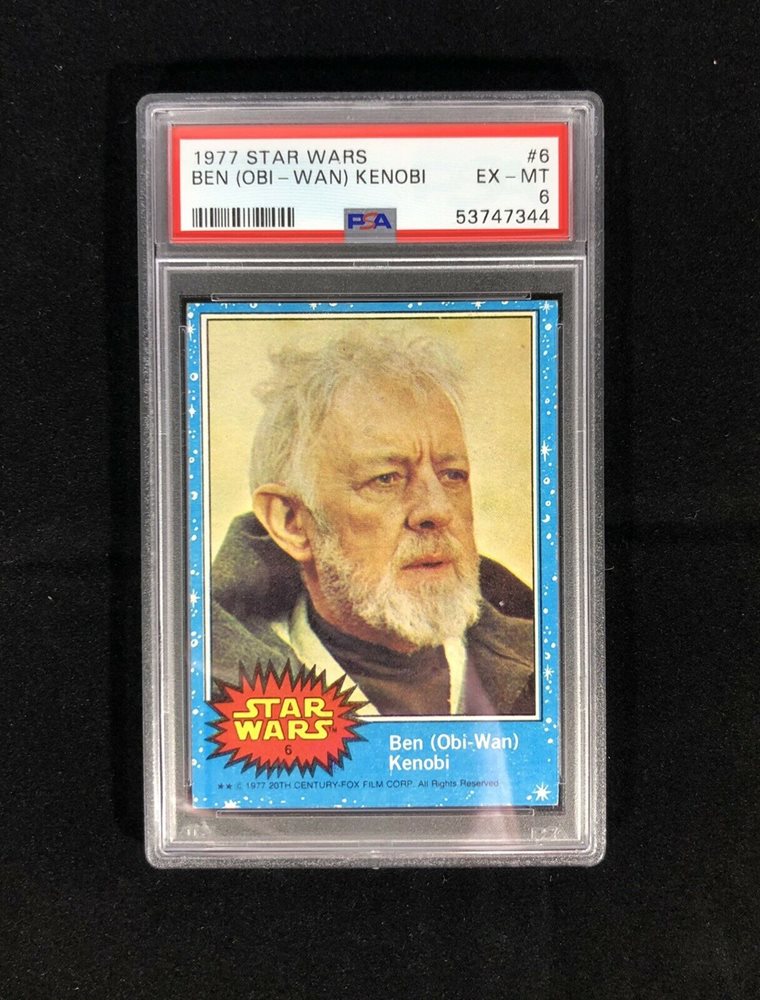 Auction Prices Realized Non Sport Cards 1977 Star Wars Ben (Obi-Wan) Kenobi - Best Star Cards For Obi Wan