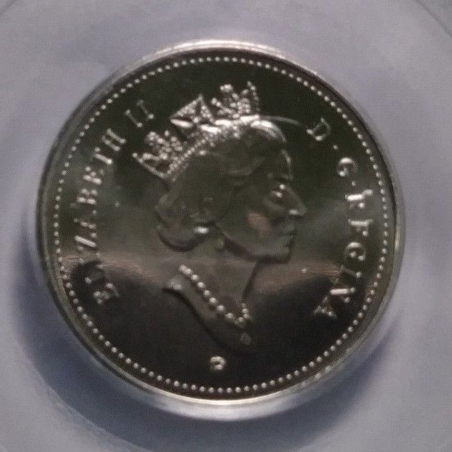 Canada 2000-P Five Cent Nickel PCGS MS-68 Highest Graded, MS68