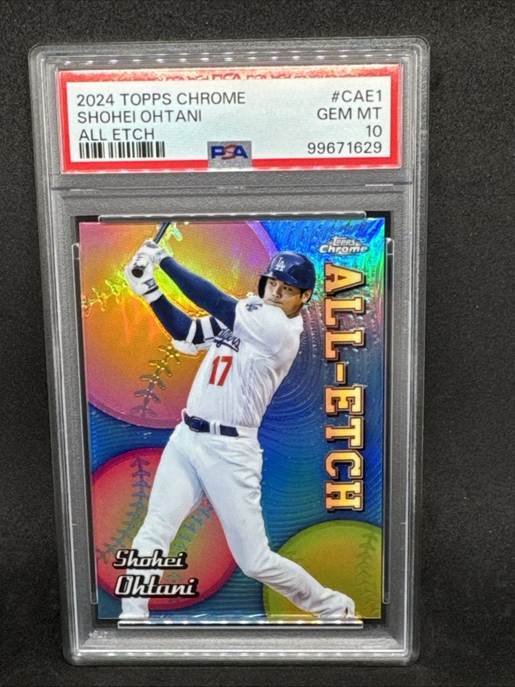 ゲームセンター・ゲームカード Topps Chrome Shohei Ohtani RC PSA WBC 2024 TOPPS CHROME COSMIC WHITE HOLE REFRACTOR #196 SHOHEI