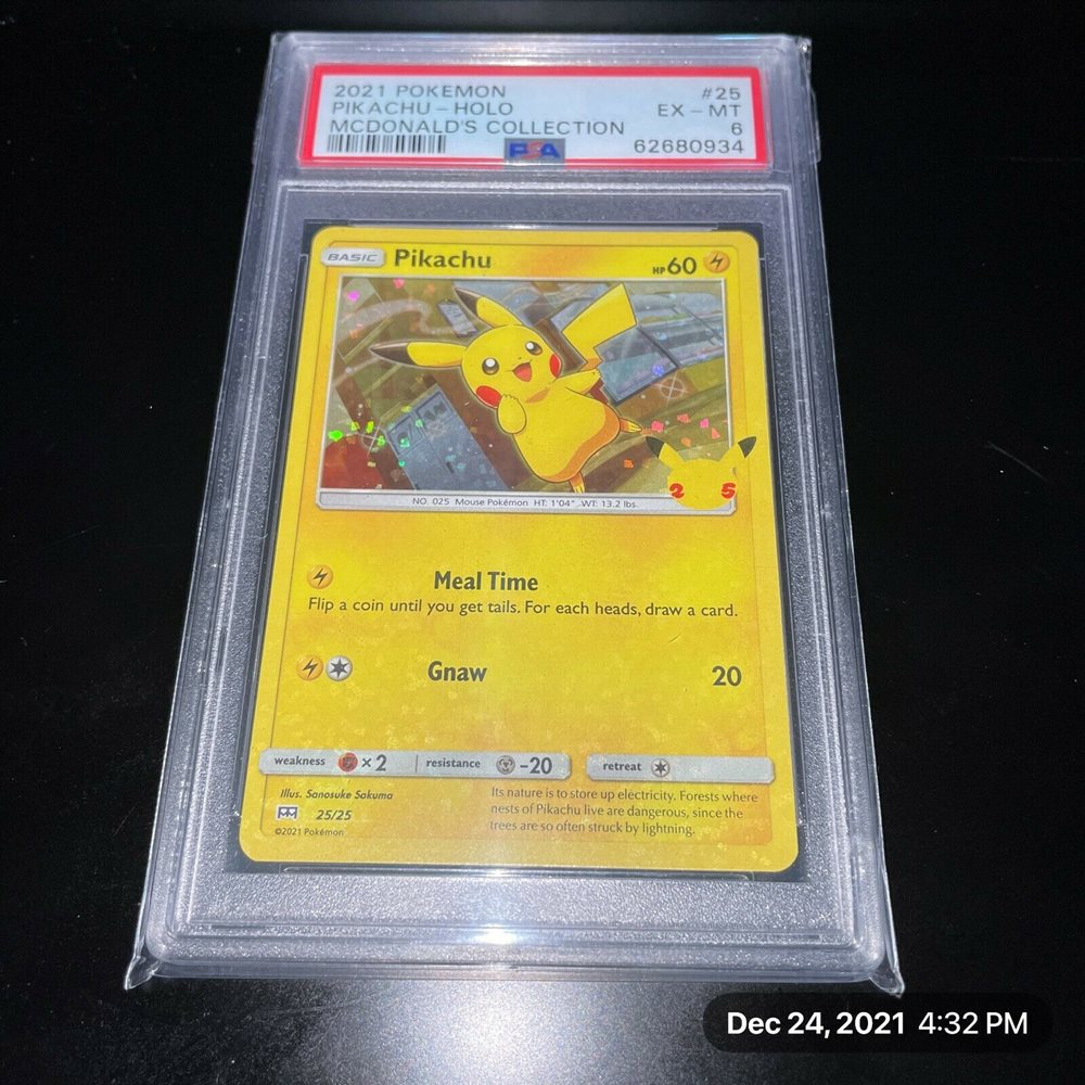 Ebay Auction Item Tcg Cards 21 Pokemon Mcdonald S Collection