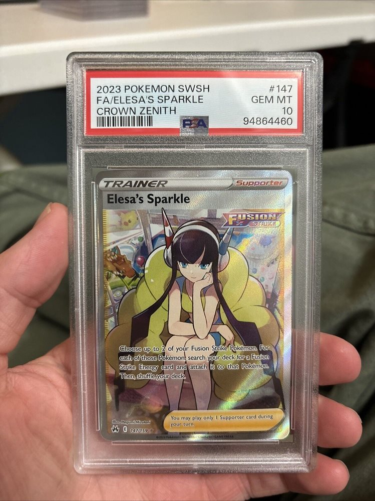 pokemon lost origin card values Elesa's Sparkle main image 1