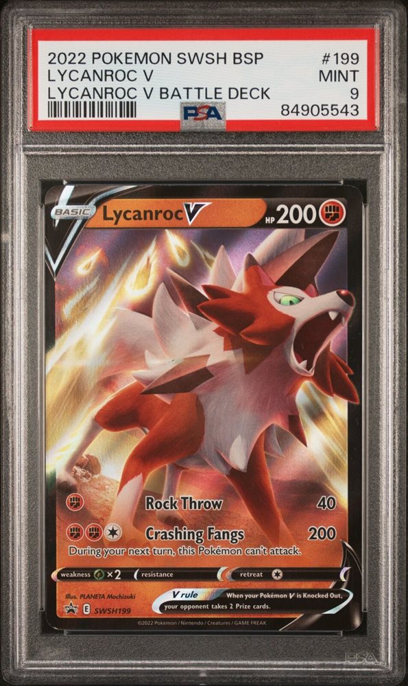 lycanroc v pokemon card value Amazon.com: Lycanroc V & Vmax - Evolving Skies - Pokemon Ultra Rare Lot main image 1