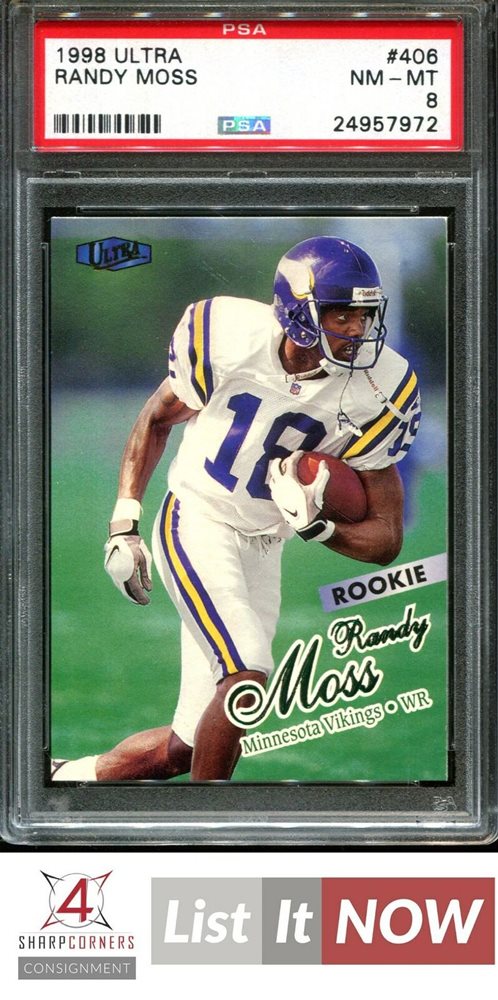 Auction Prices Realized Football Cards 1998 ULTRA Randy Moss