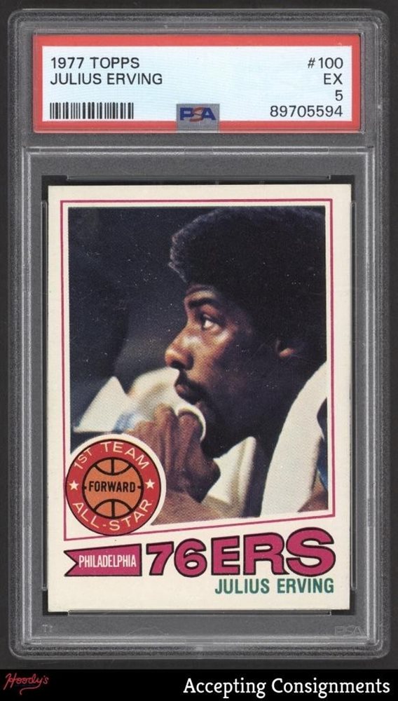 その他 PSA 6 - Julius Erving - 1977 Topps Auction Prices Realized Basketball Cards 1977 TOPPS Julius
