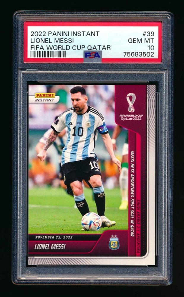 その他 FIFA World Cup 2022 Lionel Messi PSA10 FIFA World Cup 2022 Lionel Messi psa 10