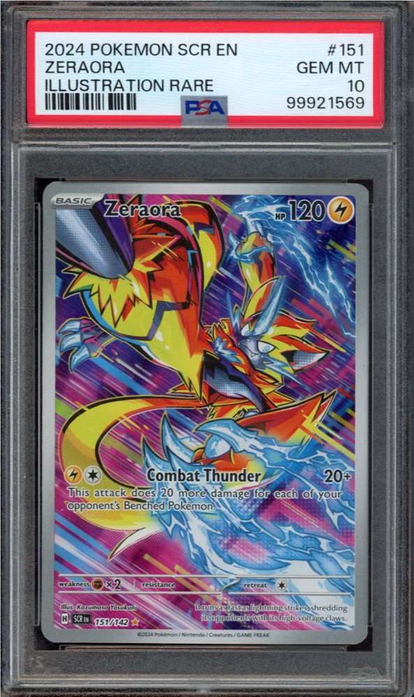 Auction Prices Realized Tcg Cards 2024 POKEMON SCR EN