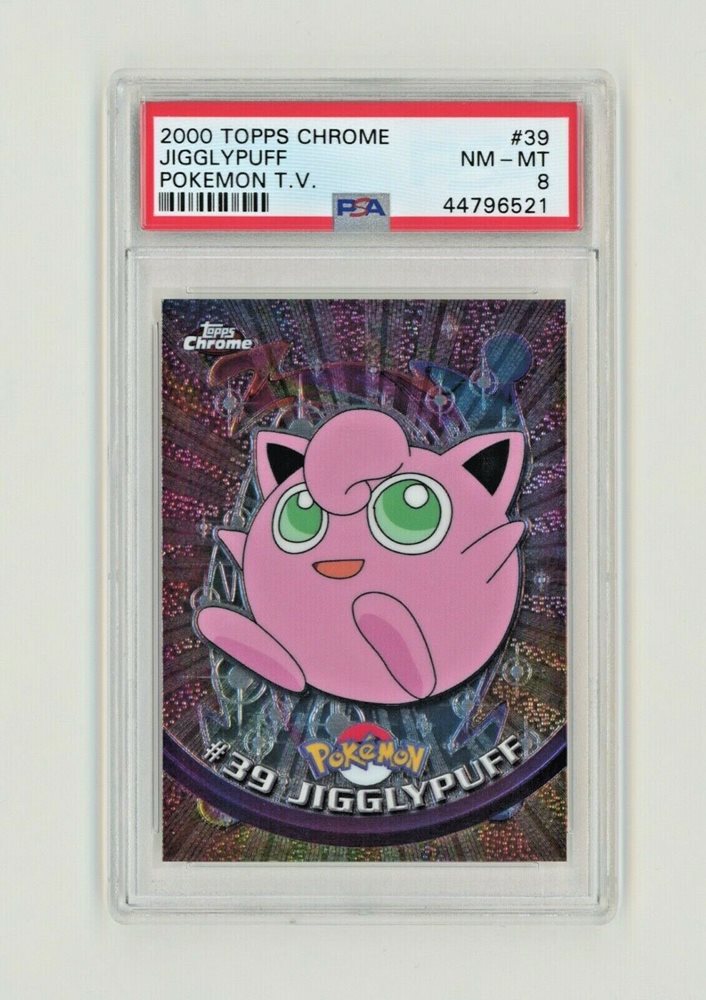 eBay Auction Item 254551754407 Tcg Cards 2000 Topps Chrome Pokemon T. V.