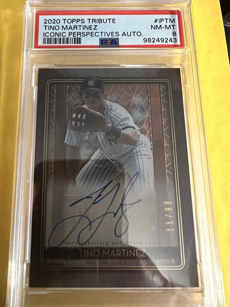 Auction Prices Realized Baseball Cards 2020 TOPPS TRIBUTE ICONIC