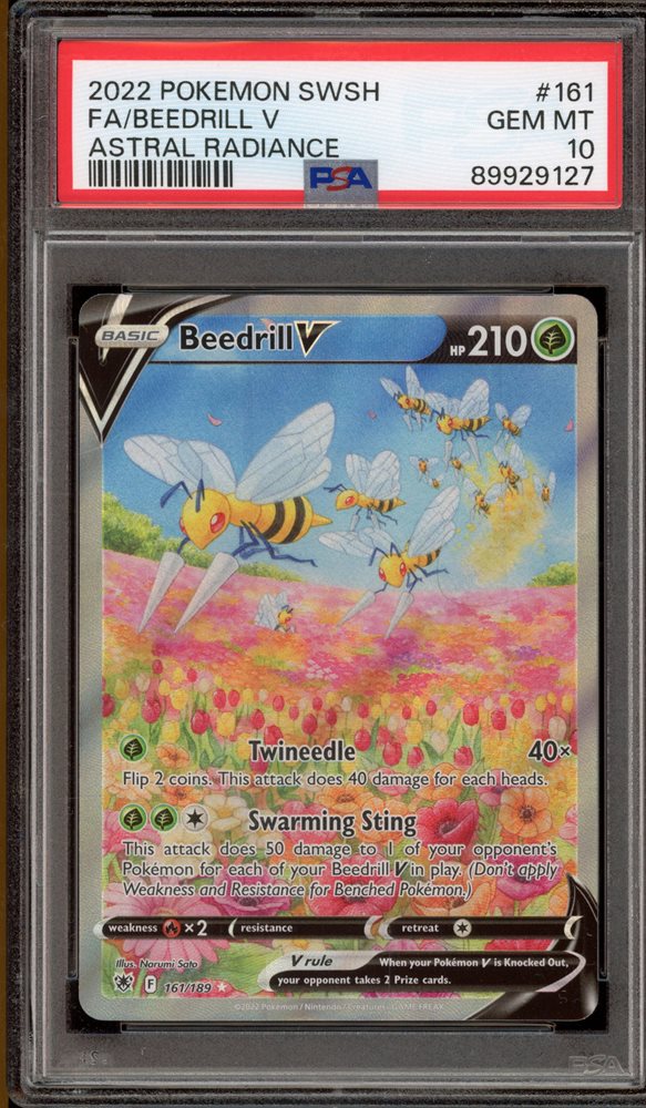 【PSA10】スピアーv SR/Beedrill V Auction Prices Realized Tcg Cards 2022 POKEMON SWORD