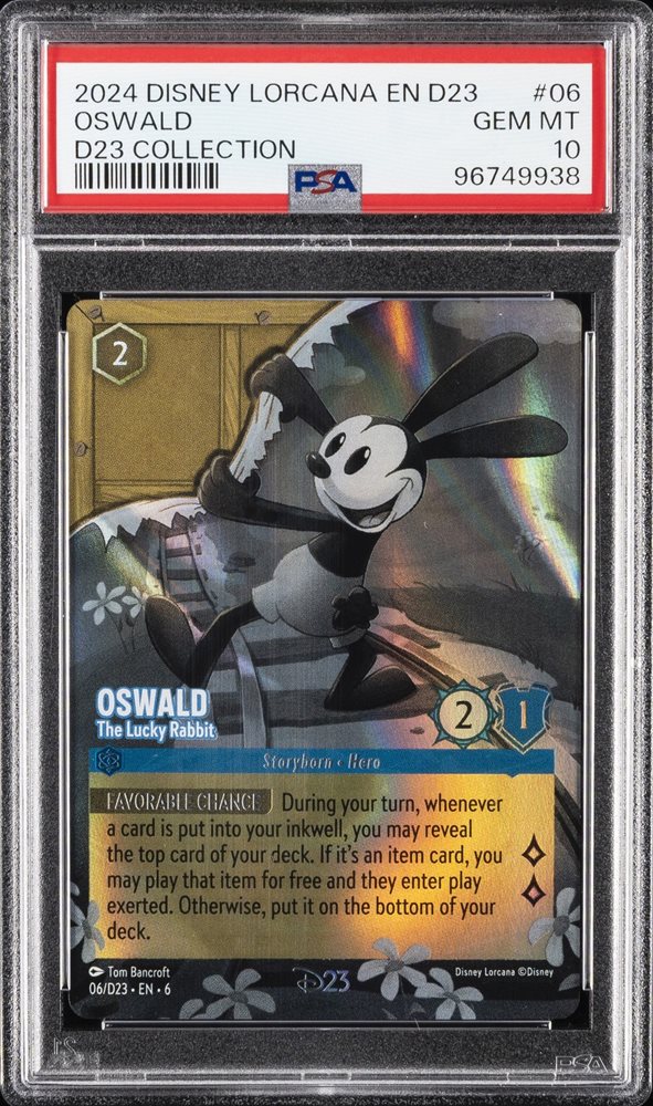 Auction Prices Realized Tcg Cards 2024 DISNEY LORCANA EN D23