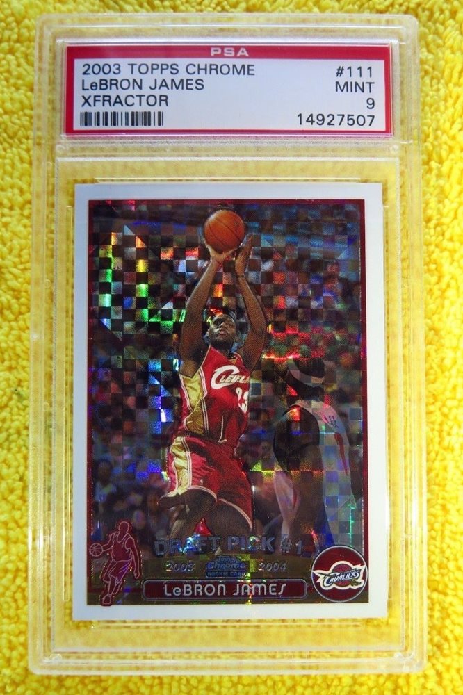 NBA カード Lebron James Topps Chrome PSA9 NBA カード Lebron James Topps Chrome PSA9 2024 Topps Chrome
