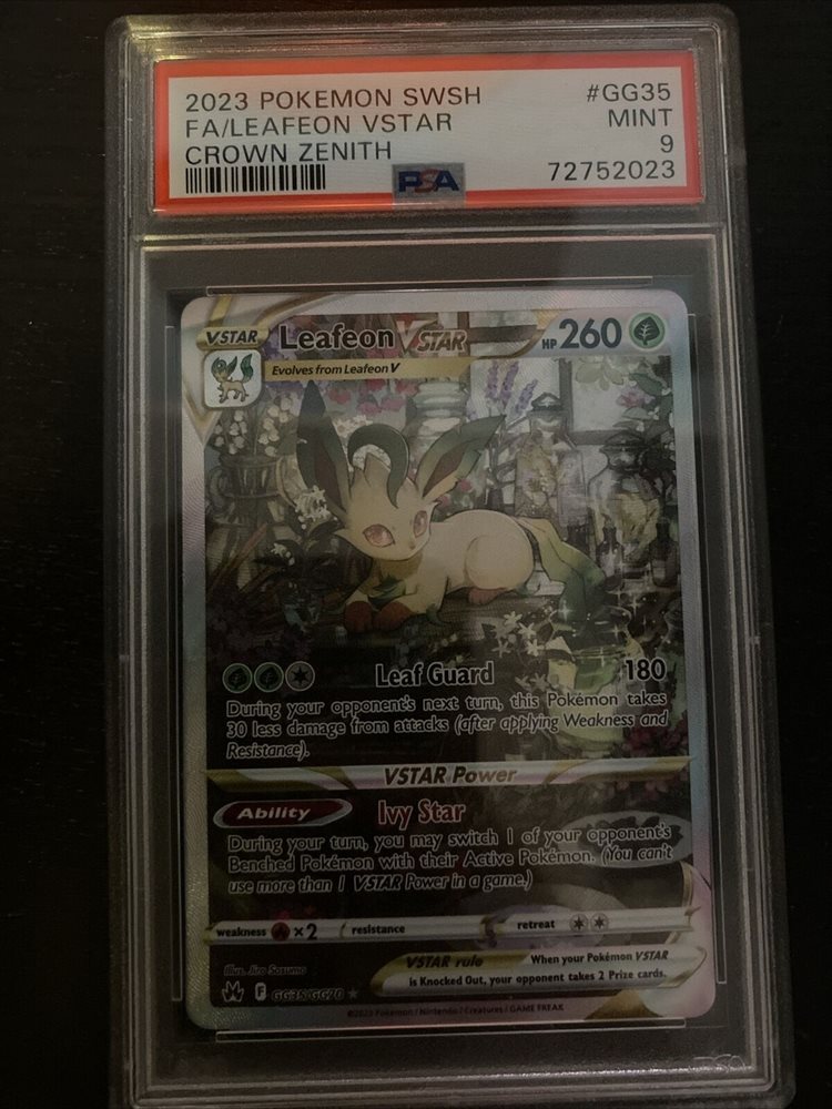 leafeon pokemon card value Pokemon Trading Card Game