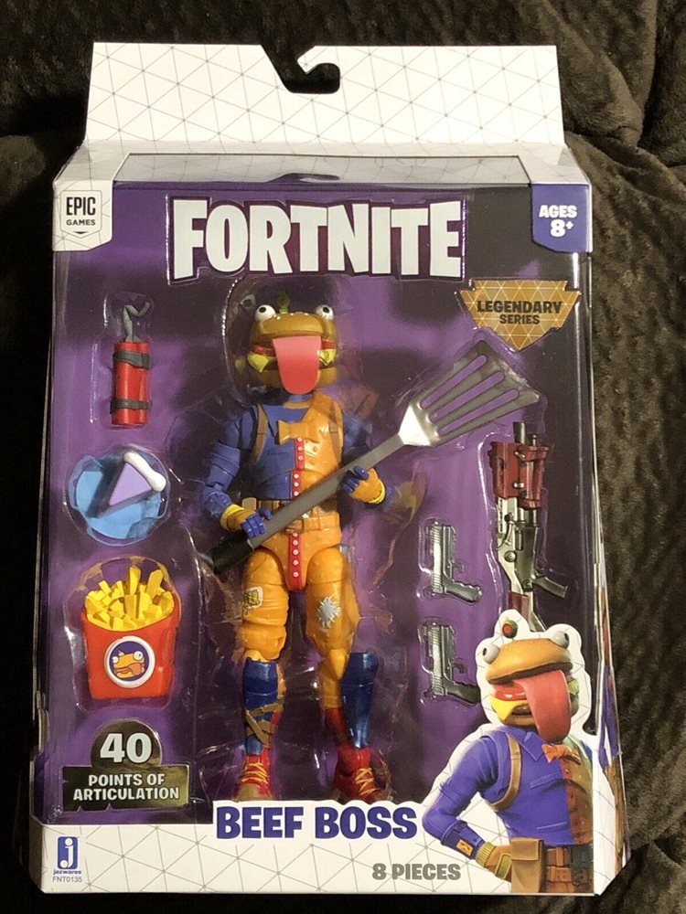 Fortnite Legendary Series Beef Boss Action Figure Pack