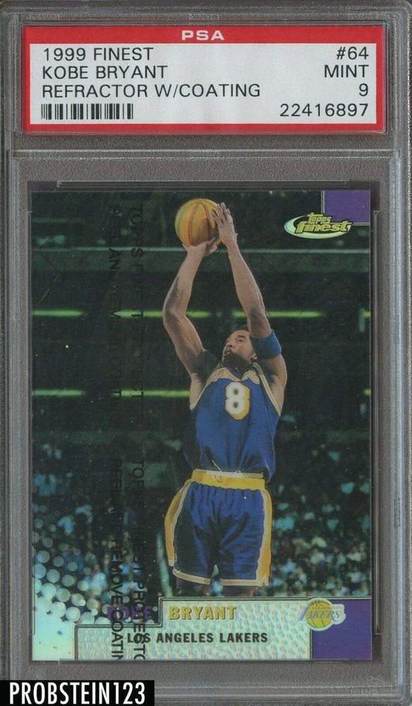 Auction Prices Realized Basketball Cards 1999 FINEST Kobe Bryant