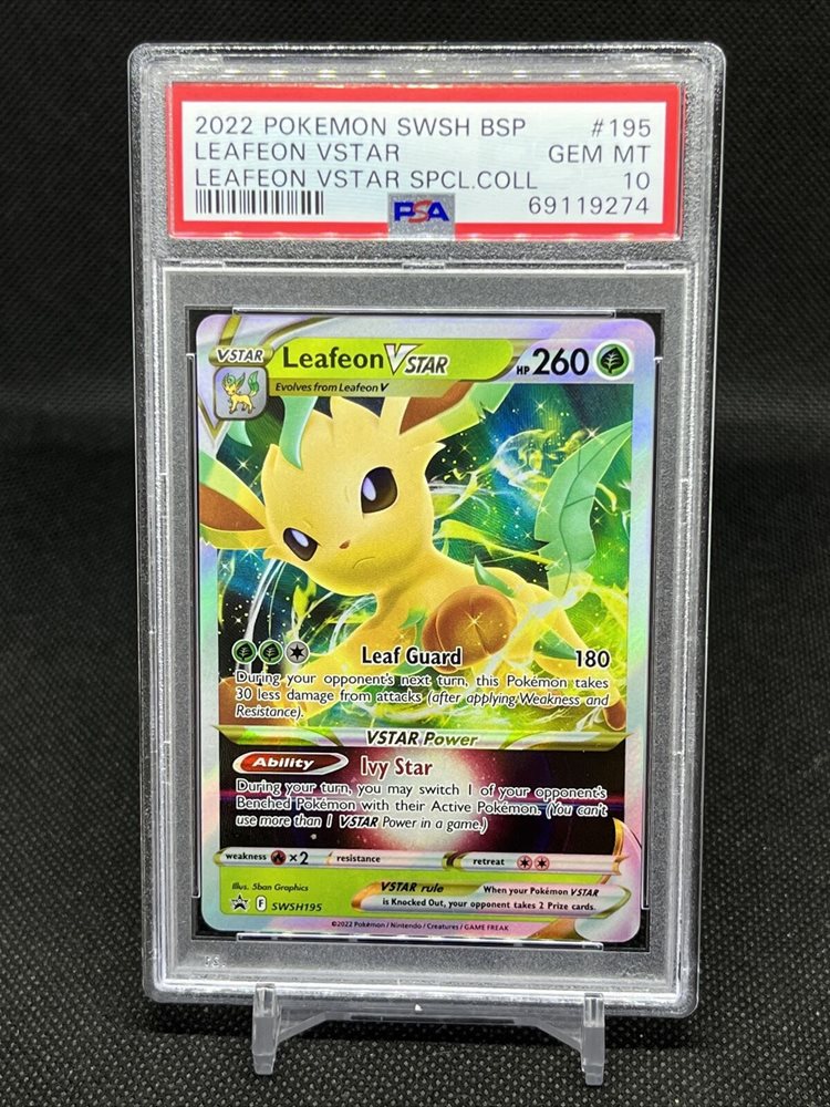 ポケモンカードゲーム 2022 POKEMON FALEAFON VSTAR PSA 10 PSA 10 Leafeon VSTAR SAR 210/172 s12a VSTAR Universe 2022 Pokemon